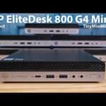 HP EliteDesk 800 G4 Plex Server Review